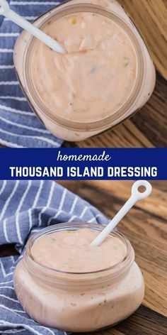 Thm Salad, Homemade Thousand Island, Sandwich Toppings, Casserole Beef, Homemade Thousand Island Dressing, 1000 Island, Yummy Fries, Salad Dressing Recipes Healthy, Thousand Island