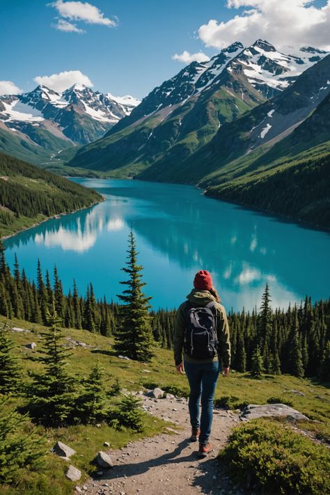 Traveling to Alaska on a Budget? Here Are the Best Money-Saving Tips! Seward Alaska Photography, Alaska Travel Aesthetic, Alaska Aesthetic Summer, North America Aesthetic, Alaska Travel Summer, Alaska Hikes, Alaska Hiking, Alaska Aesthetic, Alaska Camping