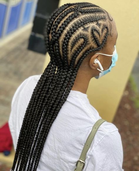 8 Feed In Braids With Designs, Freestyle Feedins Braids, Freestyle Feed In Braids, Feed In Braids With Designs, Straight Back Feed In Braids With Design, Freestyle Cornrows Braids, 6 Feed In Braids Hairstyles, Protective Styles For Natural Hair Short, Twist Locs