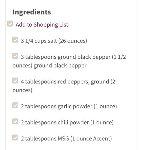 Homemade Dry Mixes, Dry Mixes, Spice Cabinet, Creole Seasoning, Homemade Spices, Seasoning Recipes, Ground Black Pepper, Chili Powder, Baked Chicken