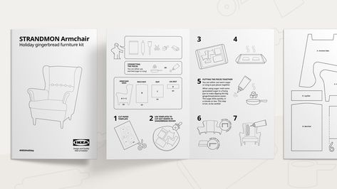 Ikea Instructions, Ikea Gift Card, Ikea Gifts, Diy Gingerbread, Ikea Canada, Gingerbread Diy, Manual Design, Ikea Design, Ikea Home