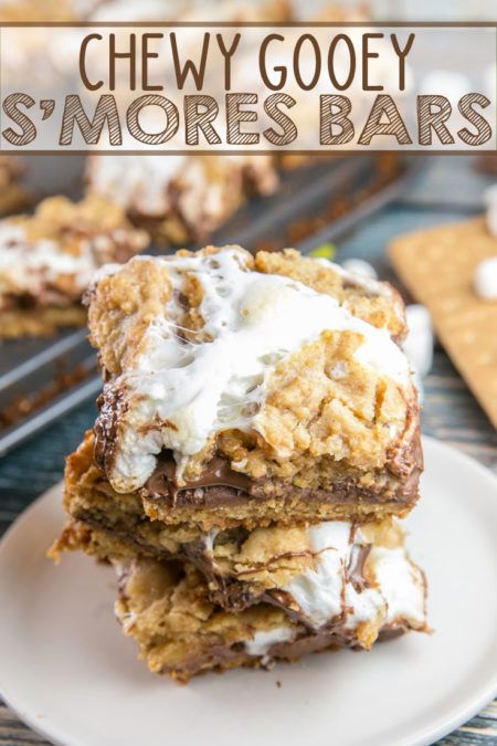 Walking Smores Graham Crackers, S’mores Bars, Smores Desserts, Smores Recipes, Smores Bars, Smores Bar, S Mores Bars, Smores Dessert, Summer Picnics