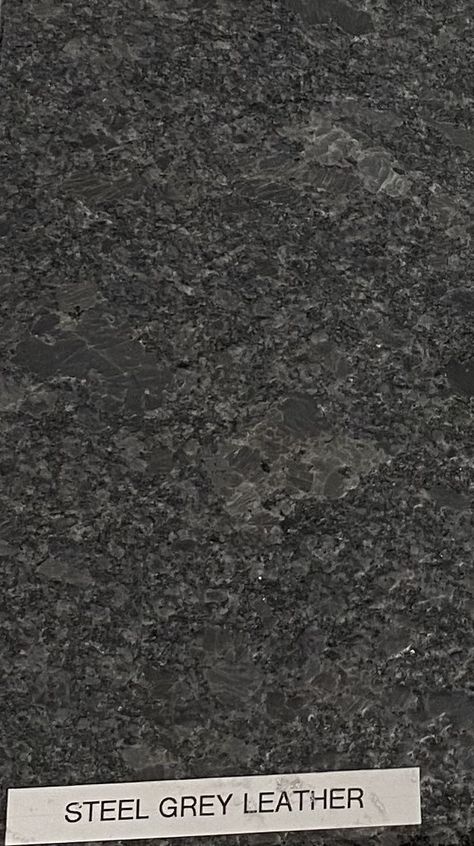 Steel Grey Leathered Granite, Steel Grey Granite Countertops, Steel Grey Granite, Dark Grey Granite, Leathered Granite, Grey Granite Countertops, Leather Granite, Dark Granite, Granite Flooring