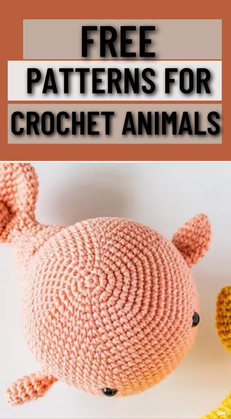 "Dive into the world of adorable crochet with our collection of Free Patterns for Crochet Animals. From cuddly bears to whimsical unicorns, these patterns offer a menagerie of charming creatures. Perfect for all skill levels, each pattern provides detailed instructions for creating your own crochet companions. Explore the joy of crafting and bring these delightful animals to life with our free and accessible crochet patterns." Crochet Animals Free Patterns Chunky Yarn, Crochet Amigurumi Plushies Free Pattern, How To Crochet Animals Step By Step, Free Crochet Animal Patterns Easy, Crochet Origami Animals Free Pattern, Agurami Free Pattern, Crochet Animal Patterns Free Amigurumi, Fun Free Crochet Patterns, Crochet Chill Pill Free Pattern