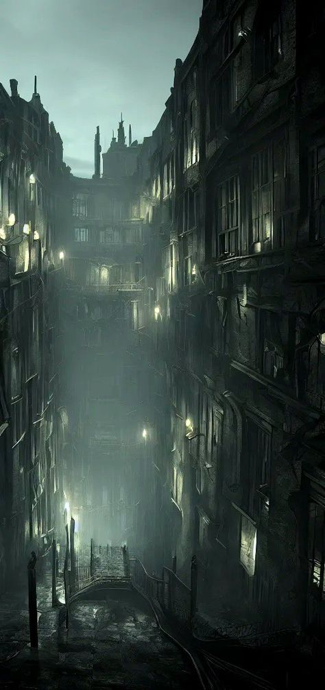 Candela Obscura Art, Blades In The Dark Map, Candela Obscura Aesthetic, Blades In The Dark Aesthetic, Dishonored Environment, Underground City Concept Art, Dark City Movie, Dishonored Wallpaper, Lovecraft Aesthetic