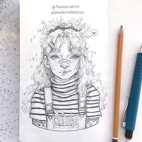 Filipa Santos (@pypahs_art) • Instagram photos and videos 50k Followers, Arte Grunge, Arte Sketchbook, Arte Inspo, Art Instagram, Cool Art Drawings, Art Block, Art Drawings Sketches, Pencil Drawing