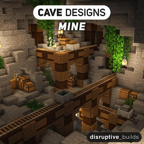 Minecraft Medieval Mineshaft, Medieval Mine Minecraft, Minecraft Medieval Build Hacks, Minecraft Strip Mine, Market Minecraft Ideas, Minecraft Lager, Medieval Minecraft Ideas, Minecraft Medieval Market, Minecraft Mineshaft Ideas