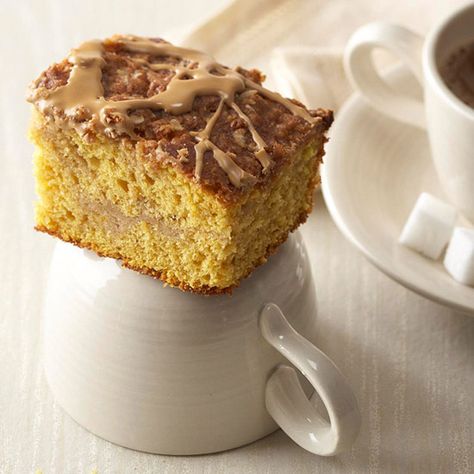 Autumn Recipes, Pumpkin Latte, Pumpkin Pie Filling, Coffee Cake Recipes, A Piece Of Cake, Better Homes And Garden, Piece Of Cake, Pumpkin Cake, Homes And Gardens