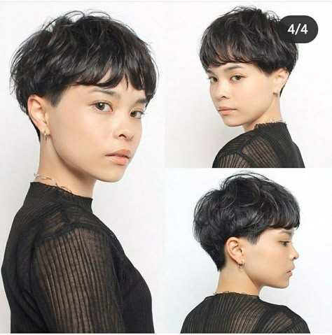 Pixie Asian, Pixie With Fringe, Cropped Pixie, Mom Haircuts, Textured Pixie, Textured Pixie Cut, Hair Inspiration Short, Super Short Hair, Hair Guide