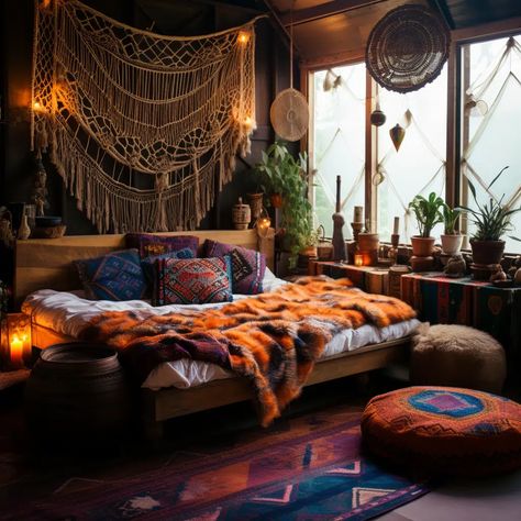 20 Dark Cozy Bedroom Ideas for a Romantic Ambiance - HearthandPetals Red Bedroom Ideas For Couples, Cozy Bedroom Ideas Dark, Romantic Purple Bedroom, Dark Cozy Bedroom Ideas, Bedroom Decor Master For Couples, Dark Romantic Bedroom, Adult Bedroom Decor, Dark Cozy Bedroom, Yoga Office