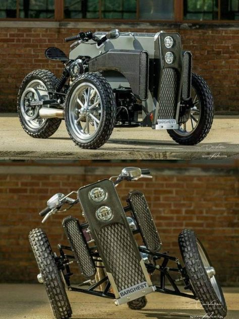 Dieselpunk Vehicles, Gadget Tecnologici, Steampunk Vehicle, Street Fighters, Concept Vehicles Sci Fi, Мотоциклы Cafe Racers, Reverse Trike, Cycle Car, Concept Motorcycles