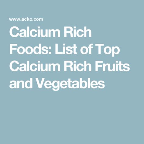 Calcium Rich Foods: List of Top Calcium Rich Fruits and Vegetables Calcium Rich Foods For Women, Calcium Rich Fruits, Foods For Pregnant Women, Food For Pregnant Women, Calcium Rich Foods, Health Guide, Fruits Vegetables, Food Items, Fruits And Vegetables