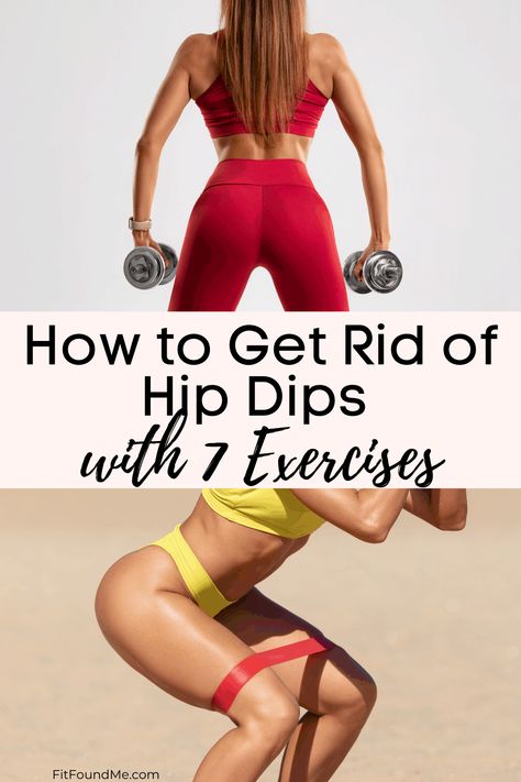 What the heck are hip dips and how did I end up with these? If you're asking yourself that question, and following it with How can I get rid of them? We've got your back...and your hips. Check out the 7 exercises to minimize them to get a more round booty. Hip Dimples Exercise, Dressing Hip Dips, Get Rid Of Hip Fat Fast, Exercise To Get Rid Of Hip Dips, Hip Dips Before And After Pictures, Hip Dip Exercises How To Get Rid Of, Workouts To Get Rid Of Hip Dips, Exercise For Hip Dips, How To Reduce Hip Size