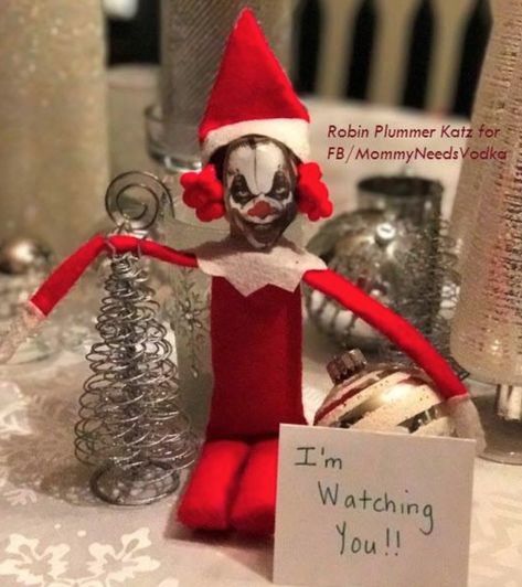 Bad Elf Ideas, Creepy Meme, Elf Ideas Easy Funny, Inappropriate Elf On The Shelf, Elf On The Shelf Names, Seasons Pictures, Elf In The Shelf Ideas, Bad Elf On The Shelf, Elf On The Shelf Funny