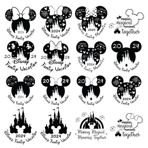 Disney Family Shirt Ideas, Disney Trip Reveal, Cricut Expression Projects, Disneyland Family Shirts, Htv Ideas, Cricut Iron On Vinyl, Disney Family Shirts, Disney Family Vacation Shirts, Vacation 2024