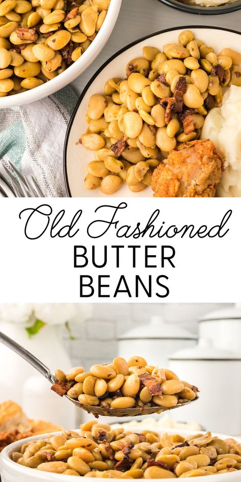 Best-Ever Homemade Lima Beans (aka Butterbeans!) Lima Bean Recipes, Butter Beans Recipe, Brown Sugar Recipes, Lima Bean, Budget Recipes, Lima Beans, Homemade Butter, Butter Beans, Vegetable Sides