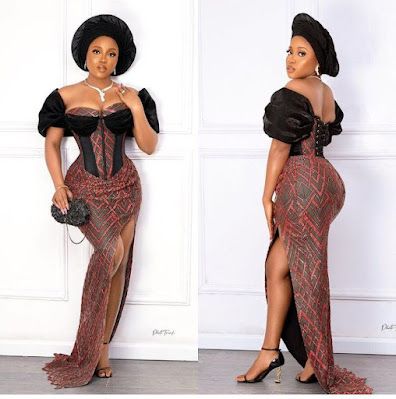 Corset Asoebi Styles Corset Asoebi Styles, Corset Asoebi, Aso Ebi Style, Nigerian Lace Styles, Corset Styles, African Lace Styles, Lace Gown Styles, Lace Dress Styles, Aso Ebi Styles