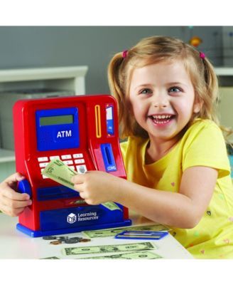 Diy Bank, Withdraw Money, Atm Bank, Money Skills, Math Toys, Math Learning, Atm Card, Play Money, Money Savings