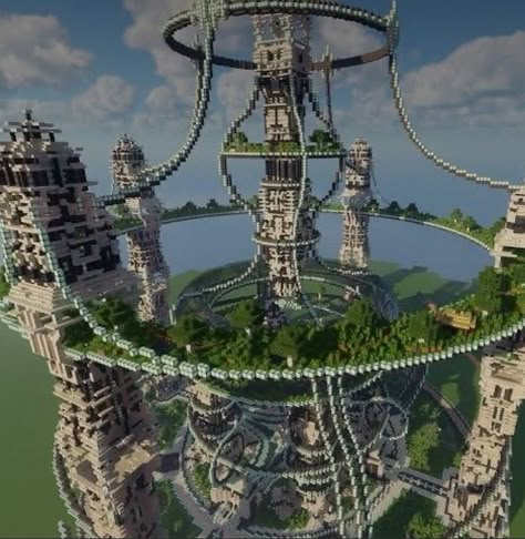 Cool Minecraft Mega Bases, Minecraft Survival Mega Base, Minecraft Future Building, Mc Mega Base, Minecraft Skyblock Base, Megabase Ideas, Minecraft Mega Bases, Mega Base Ideas, Mega Base Minecraft