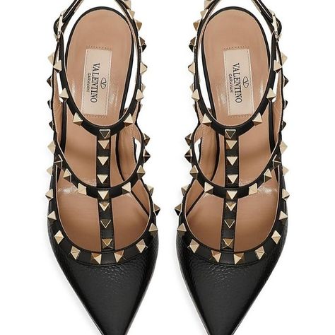 Valentino Shoes Heels, Valentino Shoes, Ankle Strap Pumps, Shoes Heels Pumps, Strap Heels, Valentino Garavani, Pumps Heels, Elk, Calf Skin