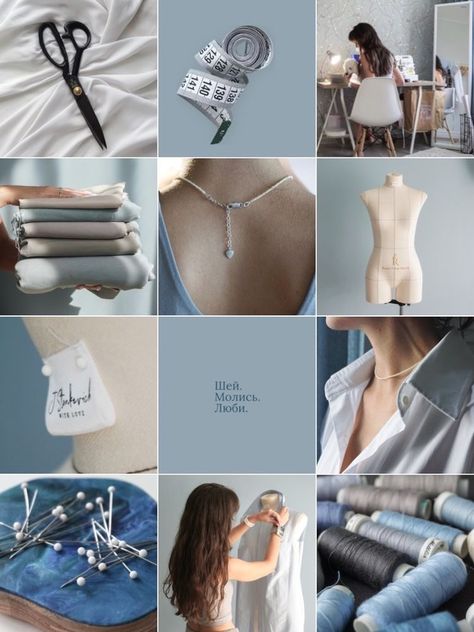 Sewing Photography Inspiration, Sewing Instagram Feed, Shop Social Media Design, Minimalist Sewing, Media Branding Design, Sewing Aesthetic, Instagram Grid Design, Sewing Photography, Feminine Minimalist