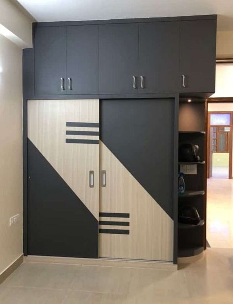 Wardrobe ideas Fanichar Design, Cobord Design Bedroom, Cupboard Design Wardrobe Modern, Kapat Design, Poptun, Almari Design Bedroom, Latest Cupboard Designs, बेडरूम डिजाइन, Modular Living Room