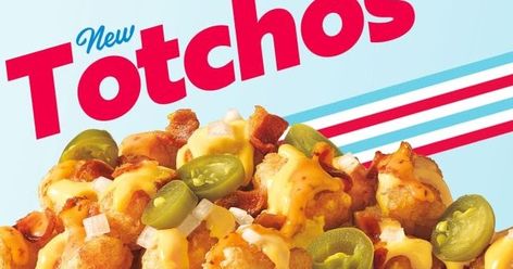 Totchos Tater Tots, Totchos Recipe, Baja Sauce, Tater Tot Nachos, Potato Tots, Mac And Cheese Bites, Nacho Cheese Sauce, Fast Food Items, Vegan Fast Food