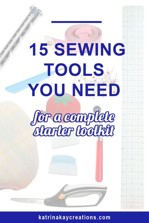 Sewing Supplies Storage, Sewing Courses, Basic Sewing, Sewing Needles, Fabric Scissors, Sewing Needle, Sewing Class, Sewing Lessons, Sewing Kit