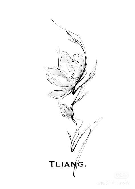 Minimal Tattoo Forearm, Abstract Tattoo Flower, Abstract Floral Tattoo, Lotus Tattoo Ideas, Abstract Flower Tattoos, Tattoo Abstract, Polynesian Tattoos Women, Modern Art Tattoos, Abstract Tattoo Designs