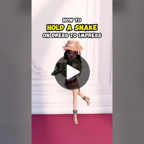 TikTok · chronic • dti tutorials Snake Dress, A Snake, Dress To Impress, Hold On, Quick Saves