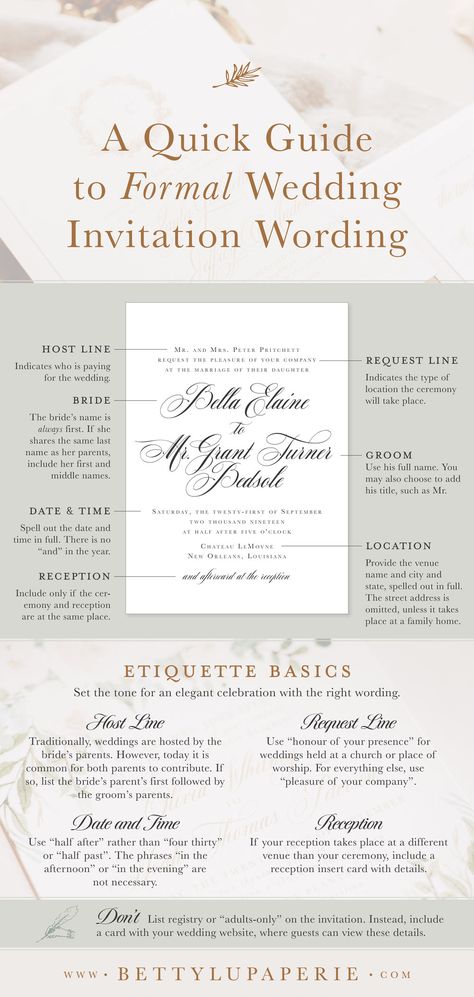 Catholic Wedding Invitation Wording, Wedding Invitation Wording Formal, Wedding Invitation Wording Templates, Catholic Wedding Invitations, Wedding Invitation Wording Examples, Sample Wedding Invitation Wording, Formal Wedding Invitation, Kraft Wedding Invitations, Invitation Etiquette