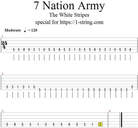 7 nation army tab guitar acoustic | guitar tabs #guitar #playguitar Guitar Tabs Songs Electric, 7 Nation Army Guitar Tab, Seven Nation Army Guitar Tab, Easy Guitar Tabs Songs Acoustic, Tab Guitar Songs, Guitar Tabs Songs Acoustic, Easy Guitar Tabs Songs, Basic Chords Guitar, Tabs Guitar