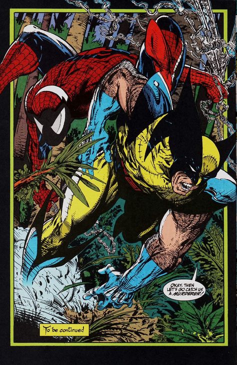 Wolverine Spider-Man Todd McFarlane Todd Mcfarlane Wolverine, Todd Macfarlane, Wolverine Art, Todd Mcfarlane, Wolverine Marvel, Marvel Comic Universe, Uncanny X-men, Spiderman Comic, Spiderman Art