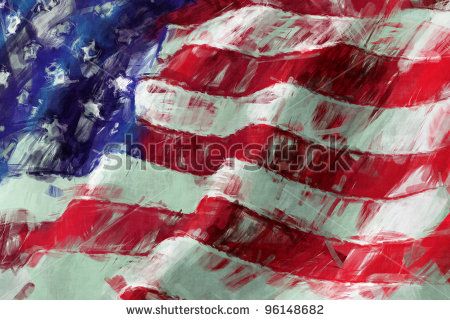 Usa Flag Abstract Painting Background Stock Photo 96148682 ... Veterans Day Paintings, Abstract Painting Background, Painting Background, Flag Painting, Large Metal Wall Art, Abstract Painting Print, Moon Landing, Muted Blue, Commission Art