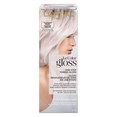 13 Best At-Home Hair Glosses 2023 for Shiny and Vibrant Hair All the Time, According to Hairstylists | Allure Toning Hair, Hair Gloss, Hair Toner, Hair Shine, Permanent Hair Color, Hair Dye Colors, Bleached Hair, Color Treated Hair, Pearl Hair