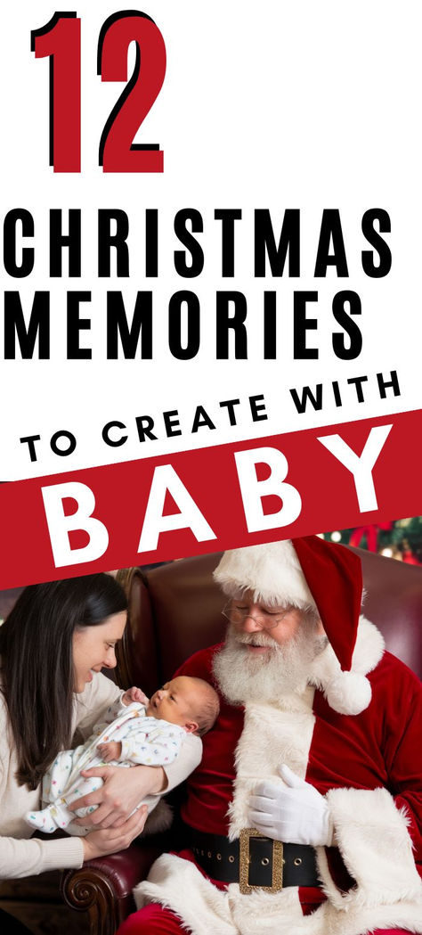 baby's first christmas bucket list Things To Do For Baby’s First Christmas, Christmas Traditions To Start With Baby, Baby First Christmas Ideas, First Christmas Ideas, New Family Traditions, Traditions To Start, Christmas Bucket List, Meet Santa, Babys First Christmas