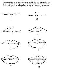 drawing the mouth Draw Mouth, How To Draw Lips, Anime Nose, Draw Lips, Mouth Drawing, Lips Drawing, Drawing For Beginners, Drawing Lessons, Realistic Drawings