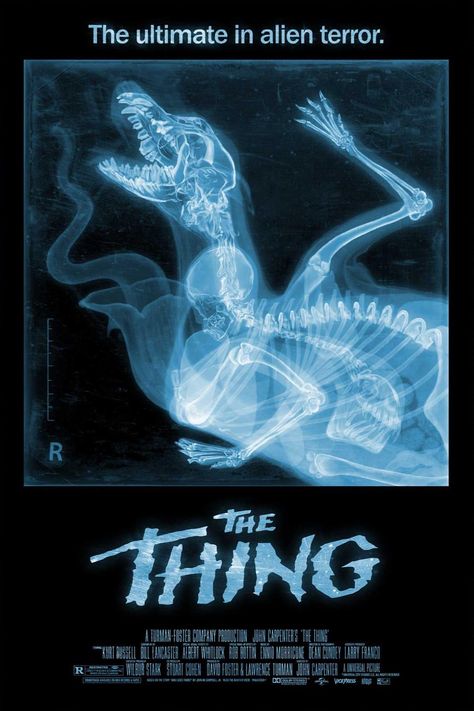 The Thing 1982, Sci Fi Horror Movies, Film Posters Art, John Carpenter, Movie Posters Design, Cosmic Horror, Sci Fi Horror, Pop Culture Art, Alternative Movie Posters