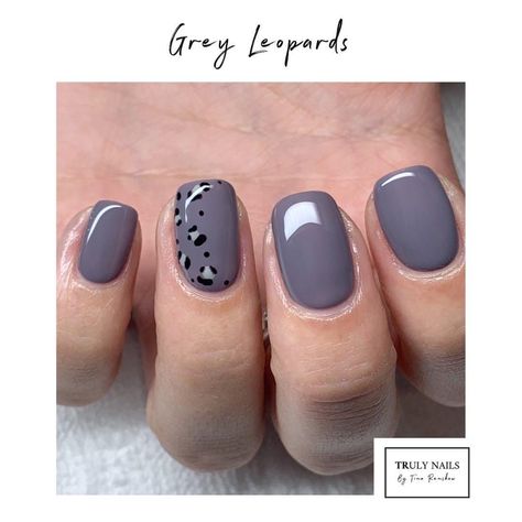 Gray Leopard Nails, Grey Leopard Nails, Nails Biab, Ladder Desk, Grey Nails, Grey Leopard, Leopard Nails, Gray Nails, Nail Ideas