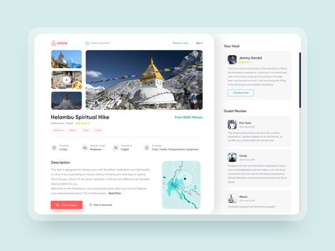 Airbnb Web Design, Airbnb Website Design, Hub Design, Websites Templates, Design Sites, Website Design Inspiration Layout, Ui Design Dashboard, Holiday Travel Destinations, Stadium Design