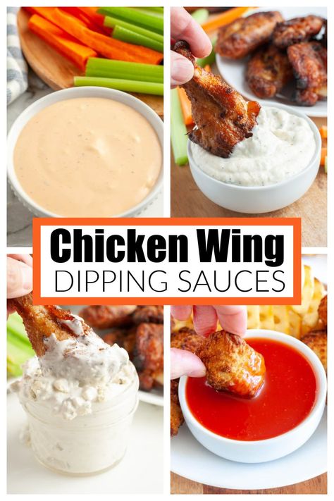 Sauce To Dip Chicken In, Chicken Dipping Sauce Recipes Simple, Best Chicken Dipping Sauce, Ranch Dip For Wings, Chicken Wings Dipping Sauce Recipes, Chicken Wing Dipping Sauce Recipes, Chicken Wings Dip, Chicken Wings Sauce Dips, Dipping Sauce Recipes For Chicken