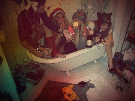 bathtub party Bachelorette Bucket Lists, Teenage Wasteland, Young Wild Free, Animal Masks, The 1975, Summer Bucket, Teenage Years, Wild Child