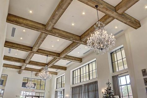 Lighting Wood Ceiling, Kitchen Beams, Ceiling Beams Living Room, Wood Ceiling Beams, Faux Ceiling Beams, Faux Wood Ceiling, Exposed Beams Ceiling, Beams Living Room, Wooden Beams Ceiling