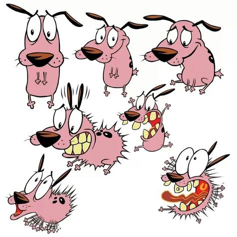 Courage the cowardly dog. This show was literally my childhood. XD Character Tattoos, Old Cartoon Network, Cartoon Network Characters, Courage The Cowardly Dog, Cowardly Dog, Cartoon Character Tattoos, 90s Cartoons, 90s Cartoon, Wallpaper Animes