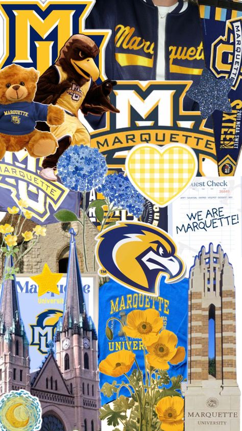 University Collage, Marquette University, Ncaa, Vision Board, University, Collage