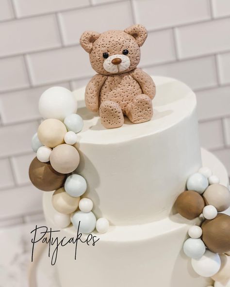 ＰＡＴＹＣＡＫＥＳ📍Ventura County, CA •cakes•cupcakes•cookies• | We can Bearly 🐻 wait! • • • #bearcake #beartheme #babyshower #babyshowercake #cake #bearthemebabyshower #805cakes #805bakery #oxnardcakes… | Instagram We Can Barely Wait Cake, We Can Bearly Wait Baby Shower Cake, Barely Wait Baby Shower Theme, Bearly Wait Baby Shower Cake, We Can Bearly Wait, Bearly Wait, Ventura County, Girl Cake