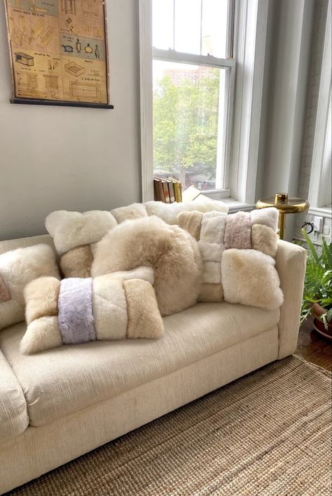 ALPACA PILLOWS – Intiearth Matilda Djerf Apartment, Versace Interior, Colorblock Pillow, Bedroom 2022, Throw Pillows Living Room, Apartment Vibes, Pillow Collection, Baby Alpaca, Free Baby Stuff