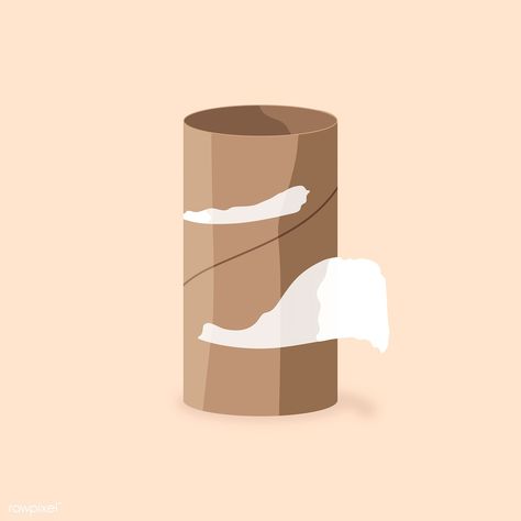 Toilet Paper Illustration, Toilet Illustration, Roll Banner, Ibs Diet, Tissue Paper Roll, Yellow Gloves, Free Illustration Images, Paper Banners, Paper Illustration