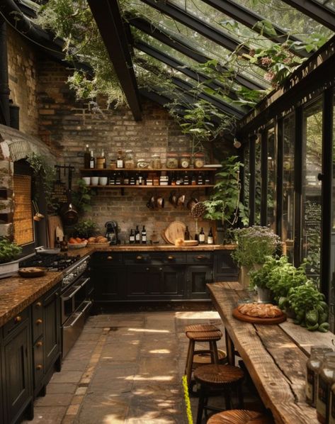 Dapur Rustic, Dream House Interior, Dream House Decor, Home N Decor, Instagram Foto, Rustic Kitchen, Dream Home Design, Home Decor Kitchen, 인테리어 디자인