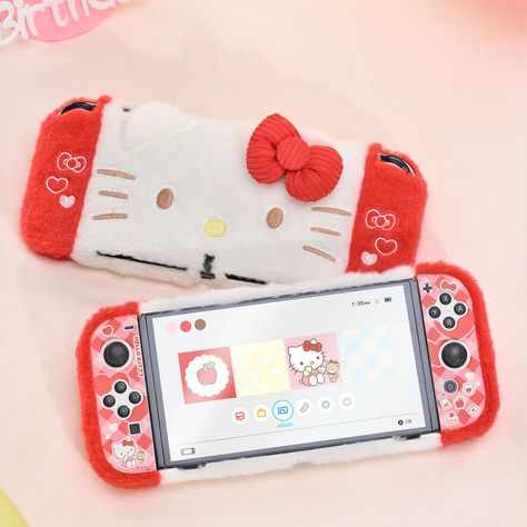 #NewArrivals Hello Kitty Plush Protective Case!!🍎🐱 >Check here now,https://bit.ly/4eHMdse >Or search Hello Kitty Protective Case at our official website #linkinbio ———— 🥰 Add #geekshare and tag us to get featured! ———— . . . . . Global Shop: https://geekshare.com #geekshare #geekshareproduct #PS5 #ps5controller #ps5console #controller #controllersettings #controllerskin #controllerplayer #kawaii #kawaiiaesthetic #gamer #gamerguy #pinkgamergirl #cozygamer #gamingsetup #gaminglife #girlgamer... Hello Kitty Case, Nintendo Switch Case, Game Accessories, Pink Skull, Cute Games, Cartoon Games, Console Accessories, Ipad Cover, Games For Girls